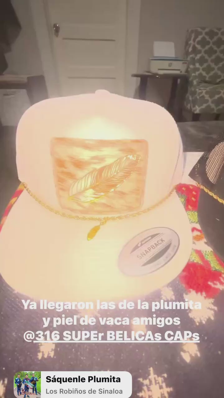 Gorra de plumita